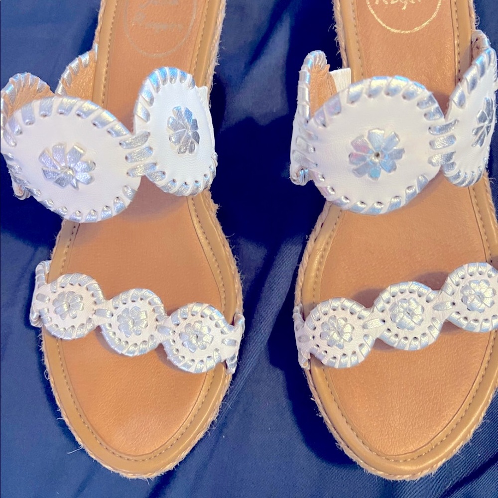Jack Rogers Shelby Open Toe Platform Shoes size 9 new without box